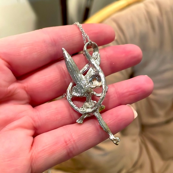 Cubic Zirconia Tinkerbell Necklace - Picture 5 of 5